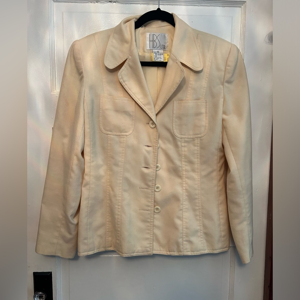Vintage Yellow blazer